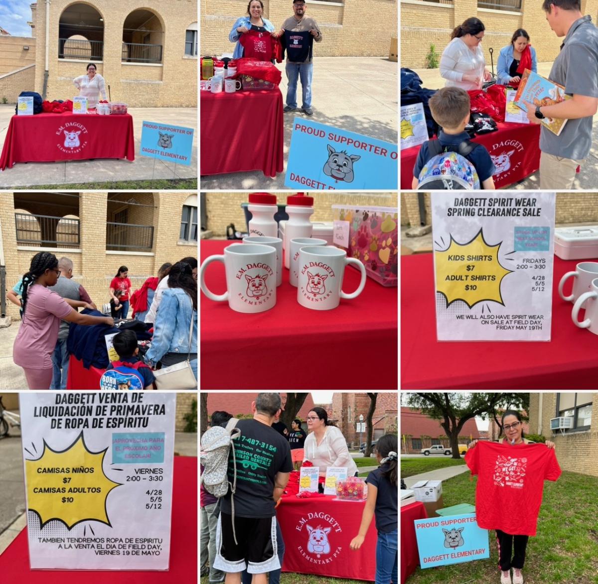 EMDaggettFWISD's tweet photo. Special shout out to our Daggett PTA for being a proud supporter of our campus🎉. Remember, you can purchase your Daggett Spirit Wear during our May 5th &amp; 12th Spring Clearance Sale 👕. #Panther4Life @amramsey13 @jillbalzer https://t.co/LB3W1CGwvL