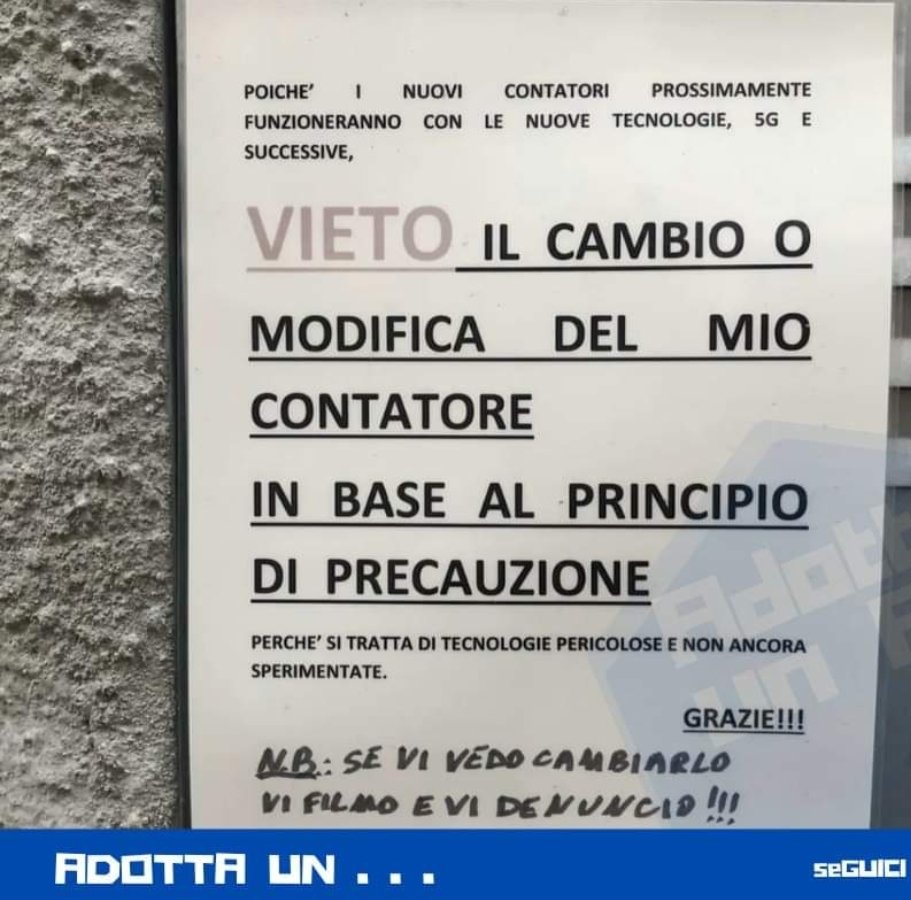 GattaMannara72's tweet photo. Il #NoWatt mi mancava.
Queste nuove tecnologie sperimentali ci stanno sfuggendo di mano. https://t.co/uUj8bi5osd