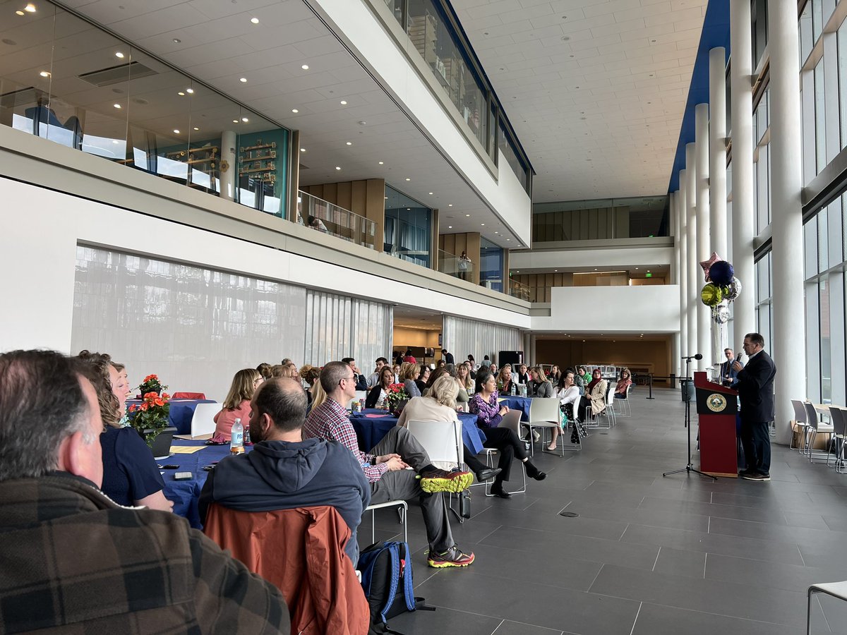 Celebrating the 32nd Annual “Staff Recognition Ceremony” in our beautiful new BHS cafeteria. Congratulations to all of the educators being celebrated. <a href="/ChenerySchool/">Chenery Middle School</a>