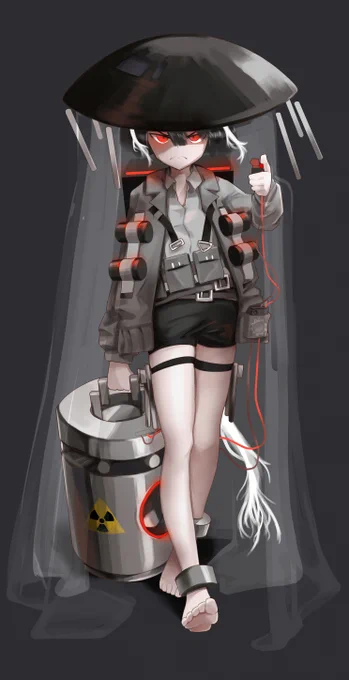 3 years ago I turned the Doom-shroom into an Arknights operator as part of the pvz arknights series