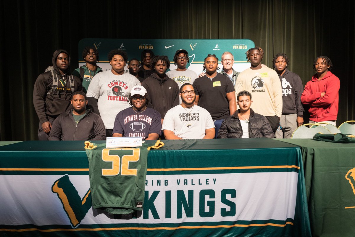 Thank You Spring Valley for the past 4 years! Thanks to all my coaches, teammates, family and friends who have supported me through my journey . Excited to continue the next chapter of my life! God is good! <a href="/CatawbaFootball/">Catawba Football</a> <a href="/tyhaines16/">Tyler Haines</a> <a href="/CoachKhub/">Khanis Hubbard</a> @TheValley_FB @SV_Athletics