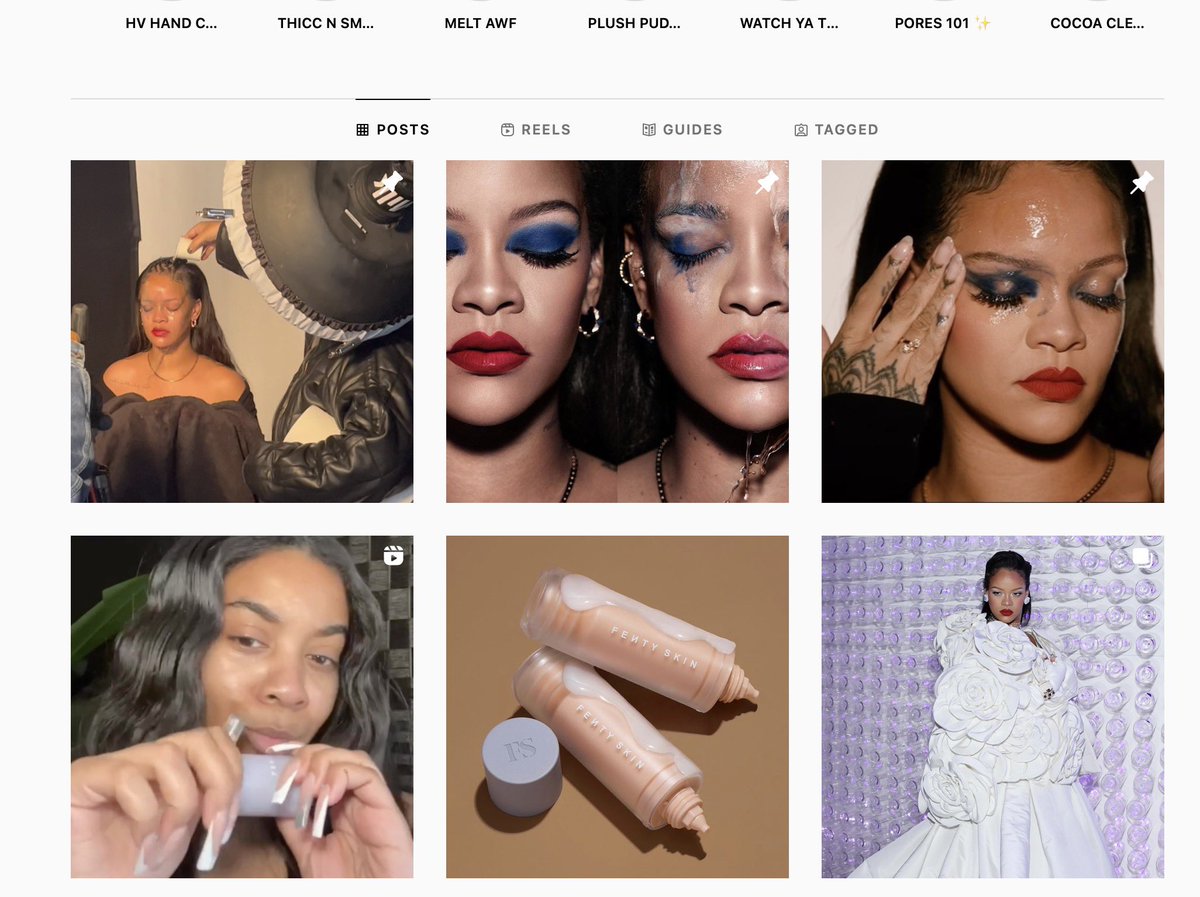 in the mix of all the rih videos, im right there with her on tiktok 🥹💜