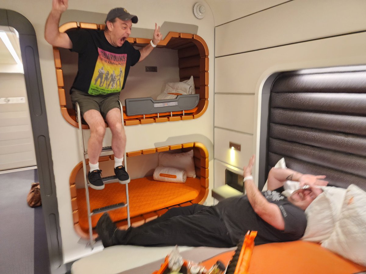 What happens on the Chandrila Star Line stays on the Chandrila Star Line. <a href="/TheEricGoldman/">Eric Goldman</a> @BrentSimons @BonitzMG #GalacticStarcruiser