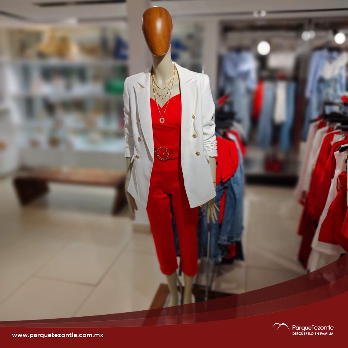 parque_tezontle's tweet image. 💃 Con #studiof arma tu outfit perfecto para este día de las madres. 👩‍🦰❤️

¡Conócelos en segundo nivel!

#blazer
#pantalones
#blusas
#bolsas
#diadelasmadres
#ParqueTezontle
#DescubreloEnFamilia

parquetezontle.com.mx
