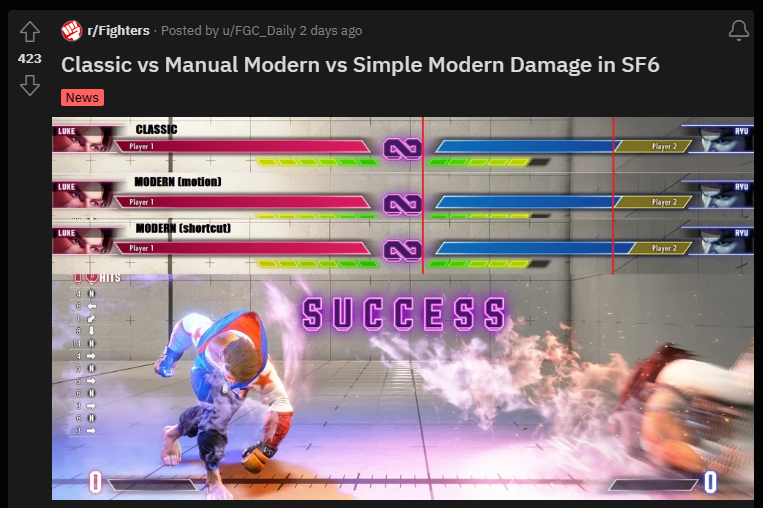 Street Fighter 6 Modern Vs Classic controls: differences and