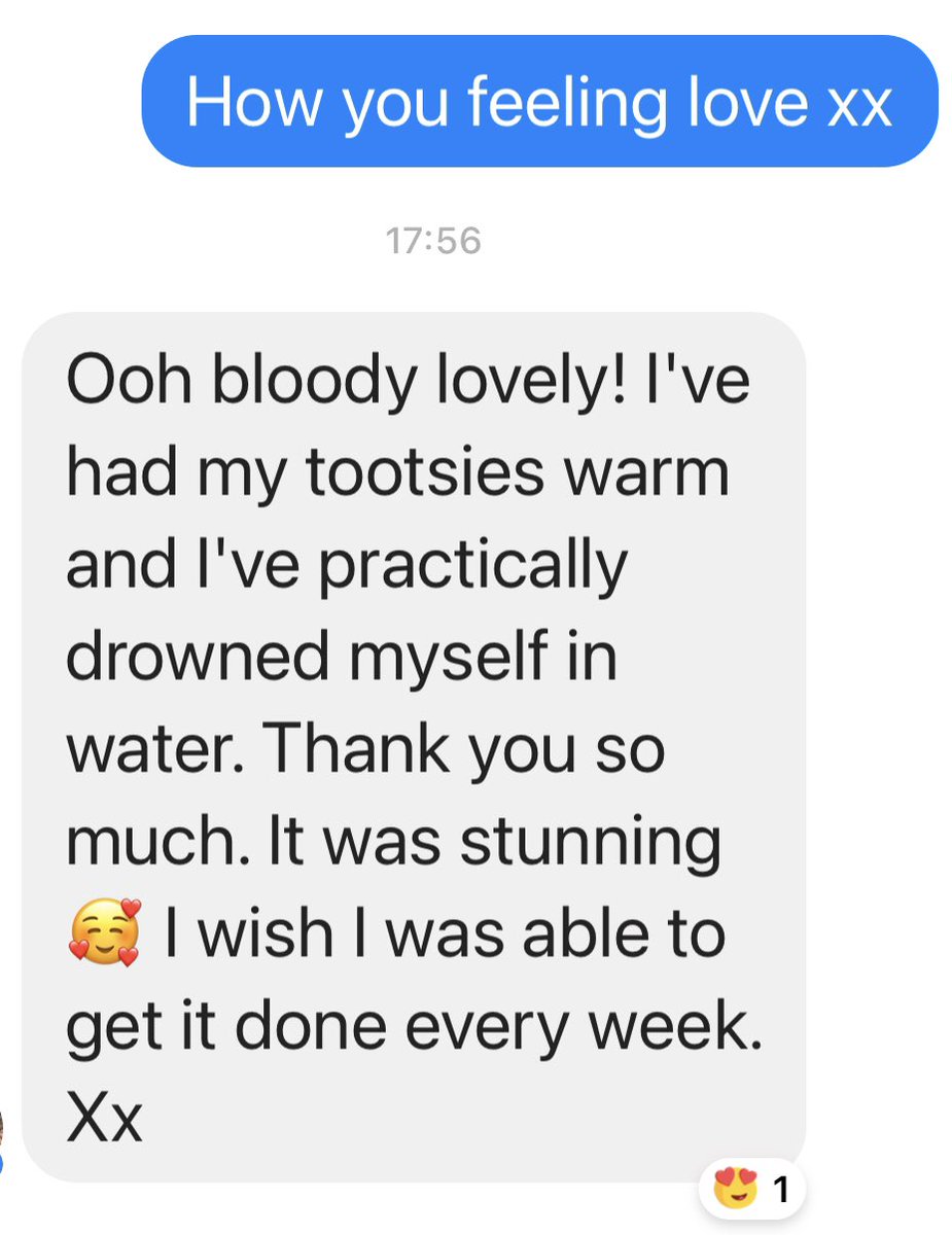 Healing_havenuk's tweet photo. Feedback from Reflexology appointment today, taken on board my aftercare too! Gold star client 🥰 https://t.co/DBKHdfFtE6