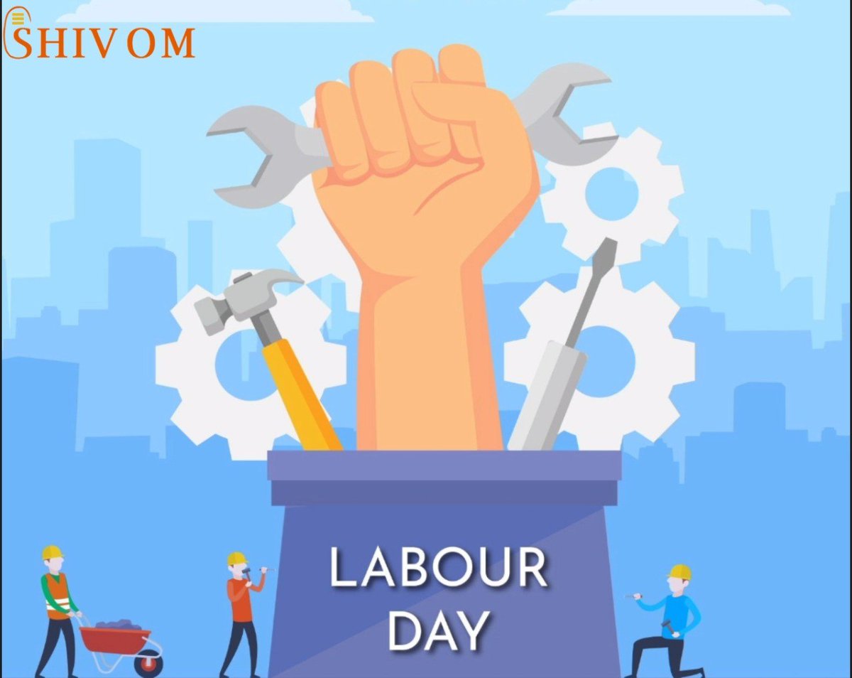 ShivOmRe's tweet photo. Happy Labor Day
"This Labour Day, let's renew our commitment to fighting for fair wages, safe working conditions, and worker's rights.
@ShivOmRe 

#labourday #internationallabourday 
#labor #labourday #labourday2023 #internationallabourday #laborday2023 #Indpro #indproengineering https://t.co/Ry5MNqhRfE