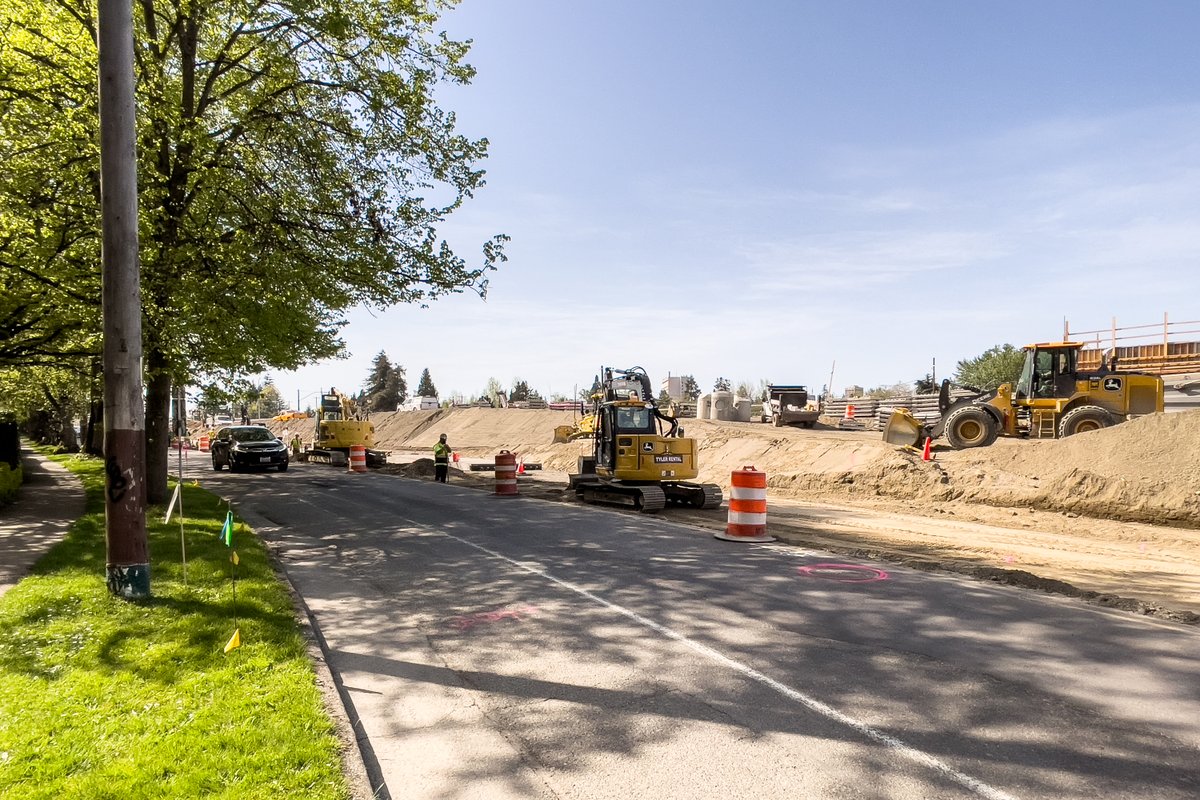 SR 520 on Twitter "Crews are making progress on reconstructing Lake