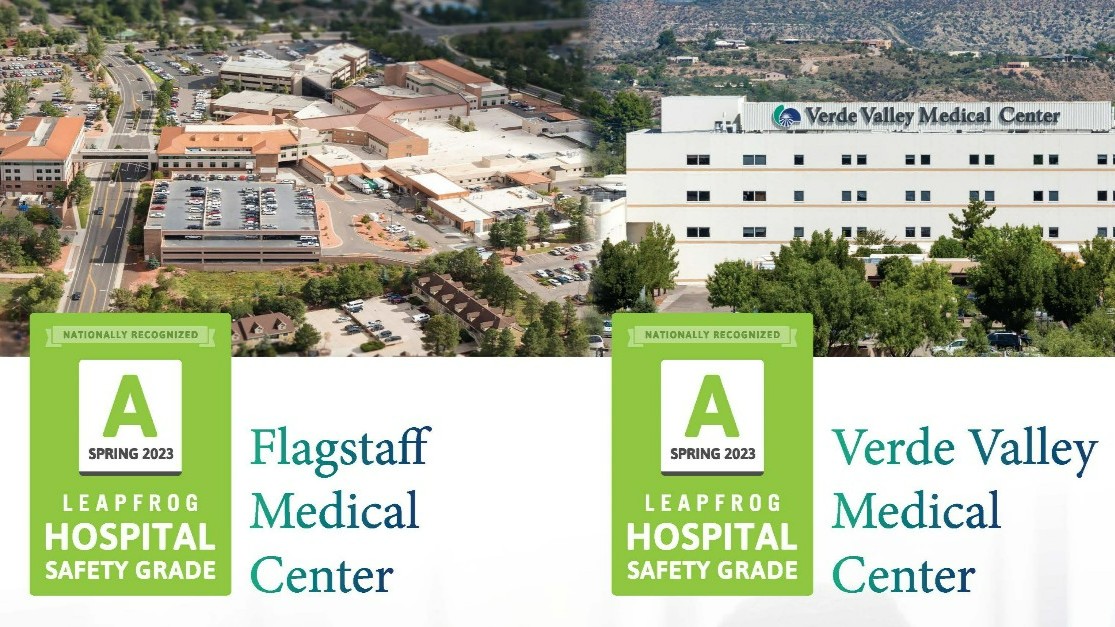 NAH is proud to announce that both FMC and VVMC have been awarded ‘A’ Hospital Safety Grades from The Leapfrog Group for Spring 2023. Our hospitals are two of five in Arizona that were awarded an A.  Read more about this amazing accomplishment here: bit.ly/3AWxgjq.