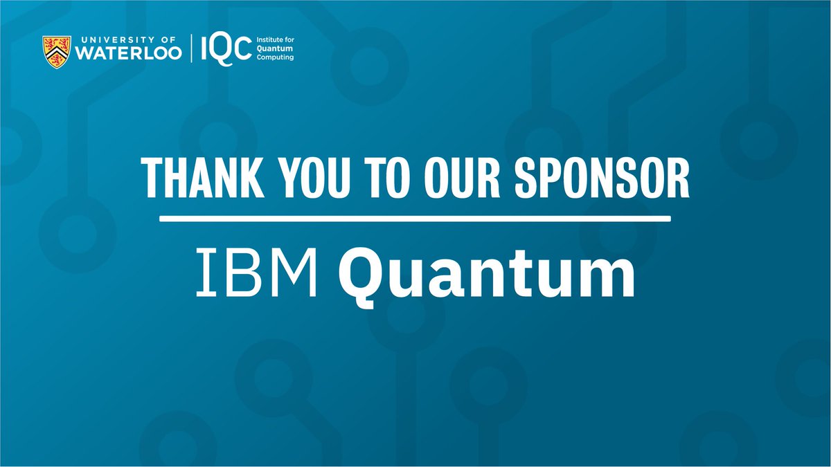 As we near the end of our first day of Quantum Connections, we’d like to thank our main stage sponsor, IBM Quantum, for helping us to put on some amazing conference sessions today. 

<a href="/IBM/">IBM</a> <a href="/IBMResearch/">IBM Research</a>