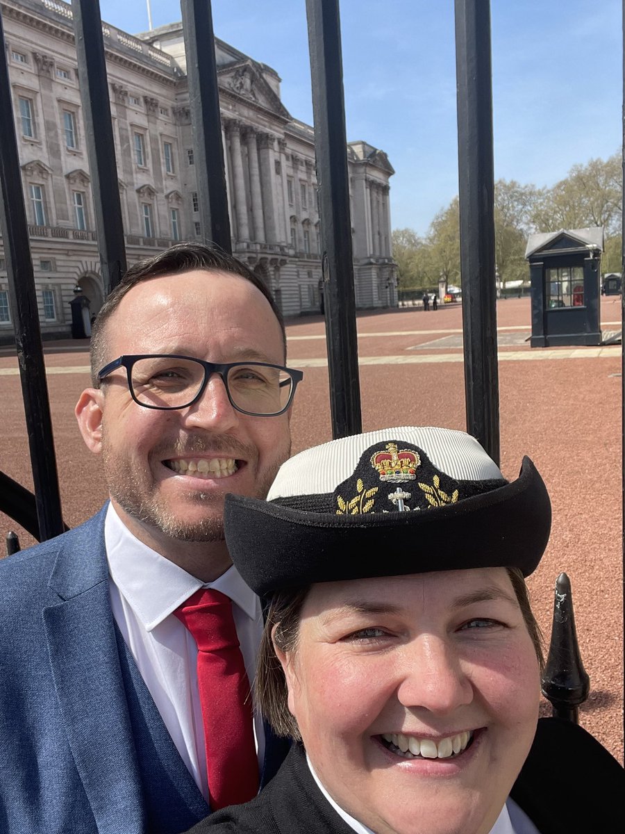 Had the most fantastic day at the King’s first #gardenparty to celebrate the #coronation - representing @navy_women and all the good things we do to #shareinspireempower