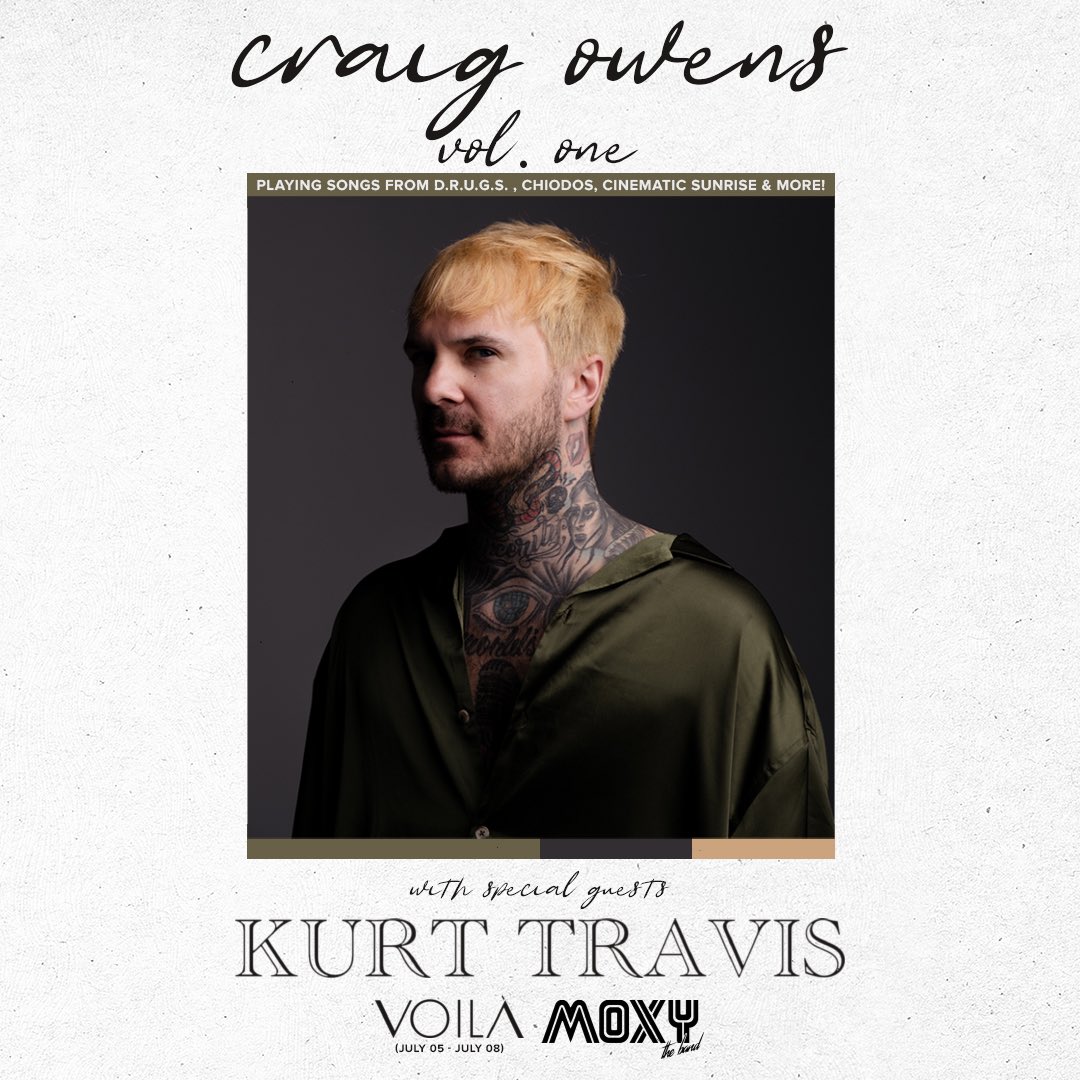 MoxyTheBand's tweet image. 🚨 WE’RE GOING ON OUR 1ST U.S. TOUR!! 🚨

We are so excited to announce that we will be supporting @craigowens on his upcoming headliner alongside our old friend @kurttravis &amp;amp; @wearevoila!!Tix avail this Friday! See you SOON in a city near you, America ❤️