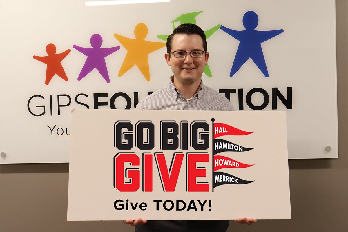GIPSFoundation's tweet photo. Today is the day! GIPS Foundation Board Member, Shane Wissman, wants you to help us maximize matching dollars! When you give between 10:00 a.m. and 10:10 a.m. we become eligible for the Match Minute challenge! #gobiggive https://t.co/NLrWFNhcBY https://t.co/X93pIll7LD