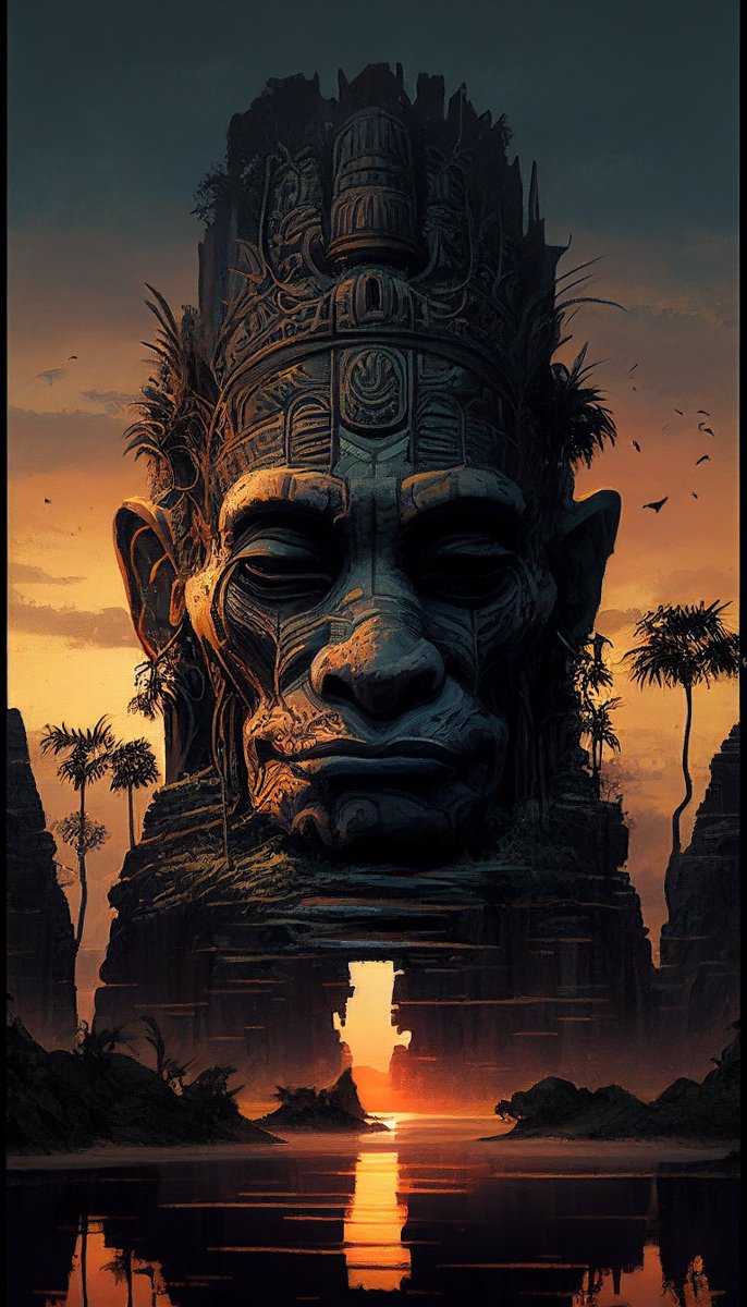 icopixelcraft's tweet photo. Mystic Jungle Temple: Fusion of Epochs via @artstationhq https://t.co/5rcfSG6i1B 

#jungle #temple #tropical #dystopian #posteridea #cambodia #artwork #design #poster #art #artist #asia #originalartwork #illustration #ancient #postapocalyptic #columns #totems #rhads #bryanhitch https://t.co/n2mJe0Q8Zl