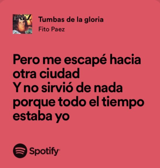 cuando fito said it’s me hi i’m the problem