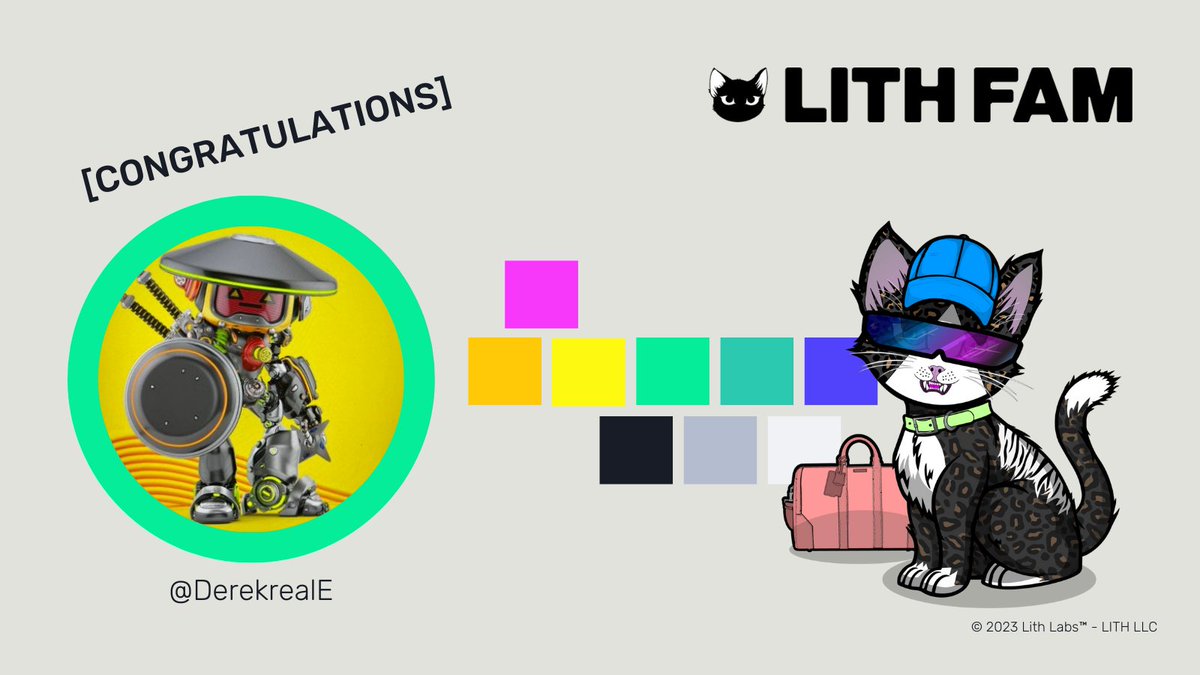 Congratulations to our LITH Fam member <a href="/DerekrealE/">DerekReal</a>    

You have earned your PFP! (available upon project mint)

We're thrilled to see you progressing and achieving your goals!