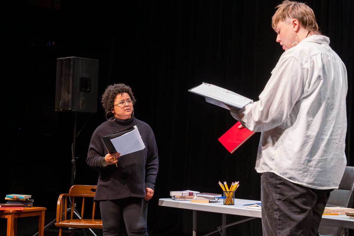 trinityrep's tweet image. BRAVO to the 2023 #WriteHereWriteNow playwrights! The four winning plays were staged live at Trinity Rep last night, performed by local actors and Trinity Rep education staff.