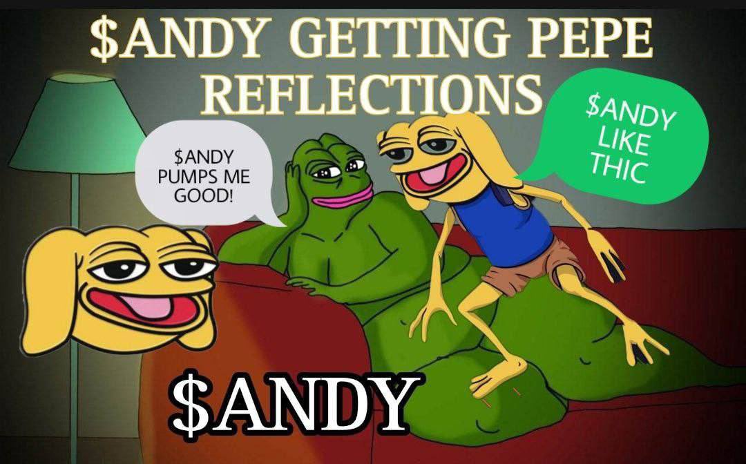 AndyTokenERC's tweet photo. What Dip? $ANDY Community Eating, Getting $PEPE Fat! Watch What Comes Next! @pepecoineth #pepecoin #Andycoin #Pepe #ANDY #memecoins https://t.co/ot2ylDmfl8