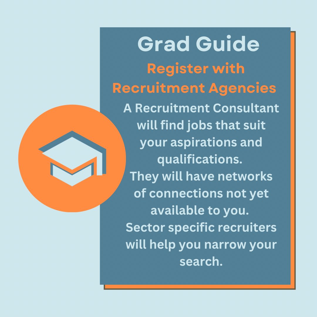To find the agency right for you visit <a href="/agencycentral/">Agency Central</a> #startacareer #graduate