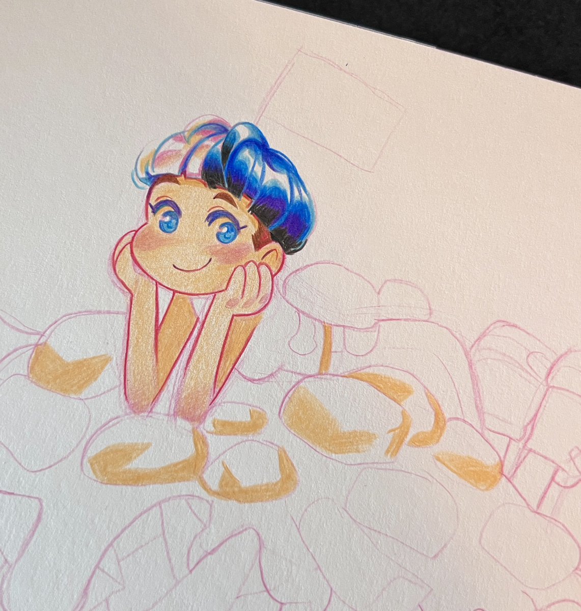 「WIP 」|tuna ✨のイラスト