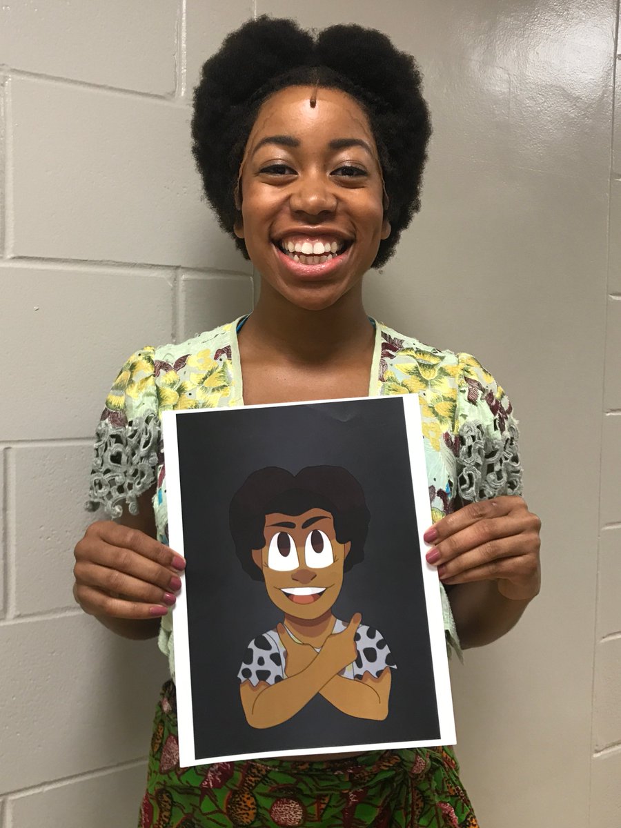 Kristen_Jeter's tweet photo. This Saturday and Sunday, I will be on stage in Broadway's Book of Mormon, playing the role of Asmeret. https://t.co/HkbDzOmycH