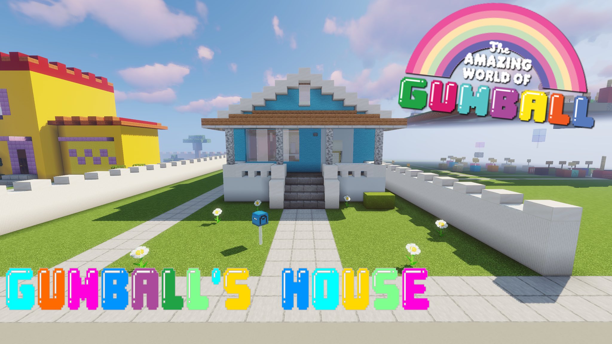 Amazing World of Gumball: House Minecraft Map