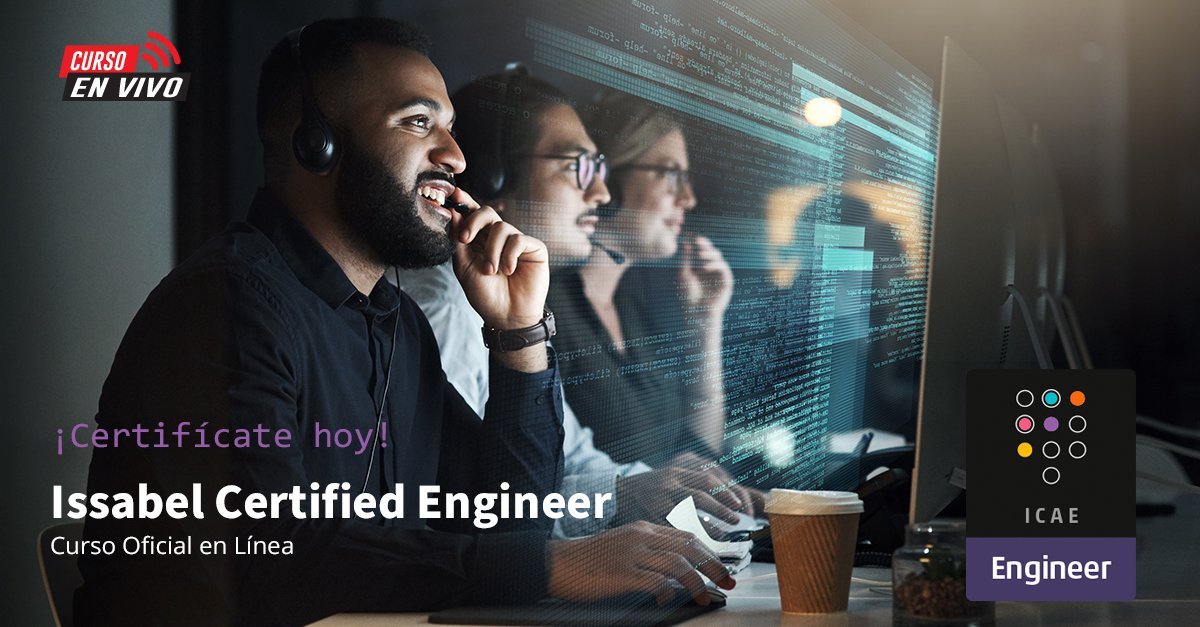 🚨 Issabel Certified Engineer - 15 de mayo

"Acorta la curva de aprendizaje de Issabel con este curso en vivo."

Conviértete en experto en implementaciones VoIP con Issabel.

Registro🔗: techxpert.guru/programas/issa…