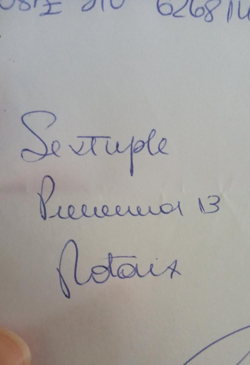 Una peeeeeeeeeear 13 para mi.