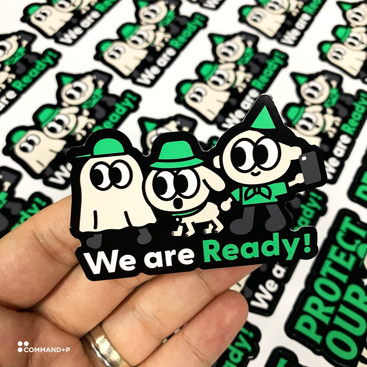 commandpstudio's tweet image. พรุ่งนี้อย่าลืมไปใช้สิทธิเลือกตั้งกันน้าทุกคนนน เราและทีมงานก็จะไปใช้สิทธิเช่นกัน วันนี้เราเลยนำภาพตัวอย่างงานสติกเกอร์ที่เกี่ยวข้องกับการเลือกตั้งครั้งนี้มาให้ชมค่ะ เป็นงาน PVC ผิวเงาพิมพ์ด้วยหมึก Solvent และไดคัทขาดตามรูปทรงค่ะ #commandpstudio #เลือกตั้ง66 #ilaw