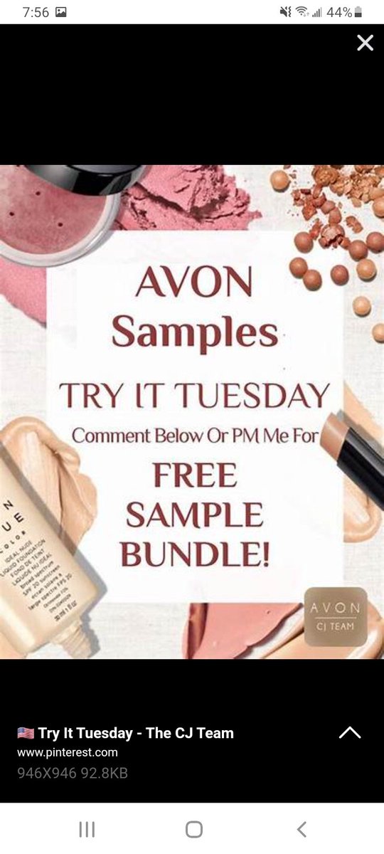 PattyBanzhof's tweet photo. WANT HAPPY MAIL? 😃 Click the form link to get free Avon samples mailed~https://t.co/Mbi0kx5rLK https://t.co/Ryy1qRJxpL