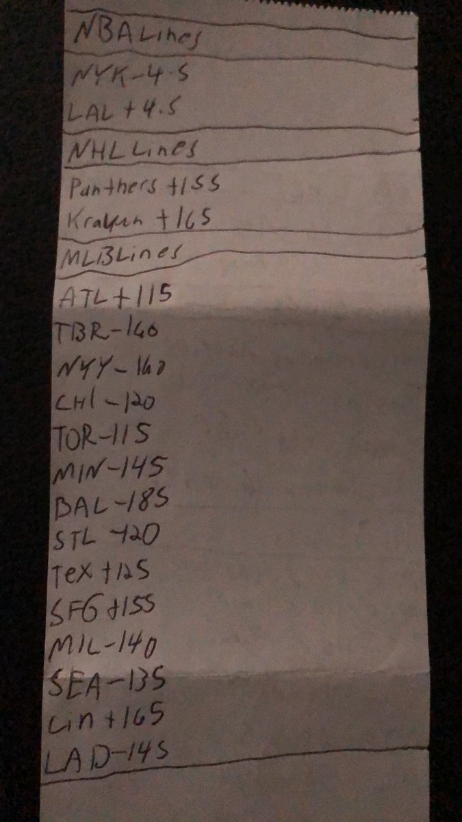 MoneyLineMatt1's tweet photo. 4-2-23 https://t.co/sG7dagOtoE