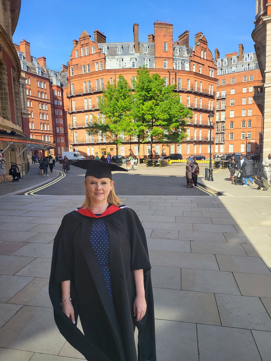 MSc Graduation from Imperial College London. #OurImperial #digitalhealthleadership @NHSDigAcademy.
