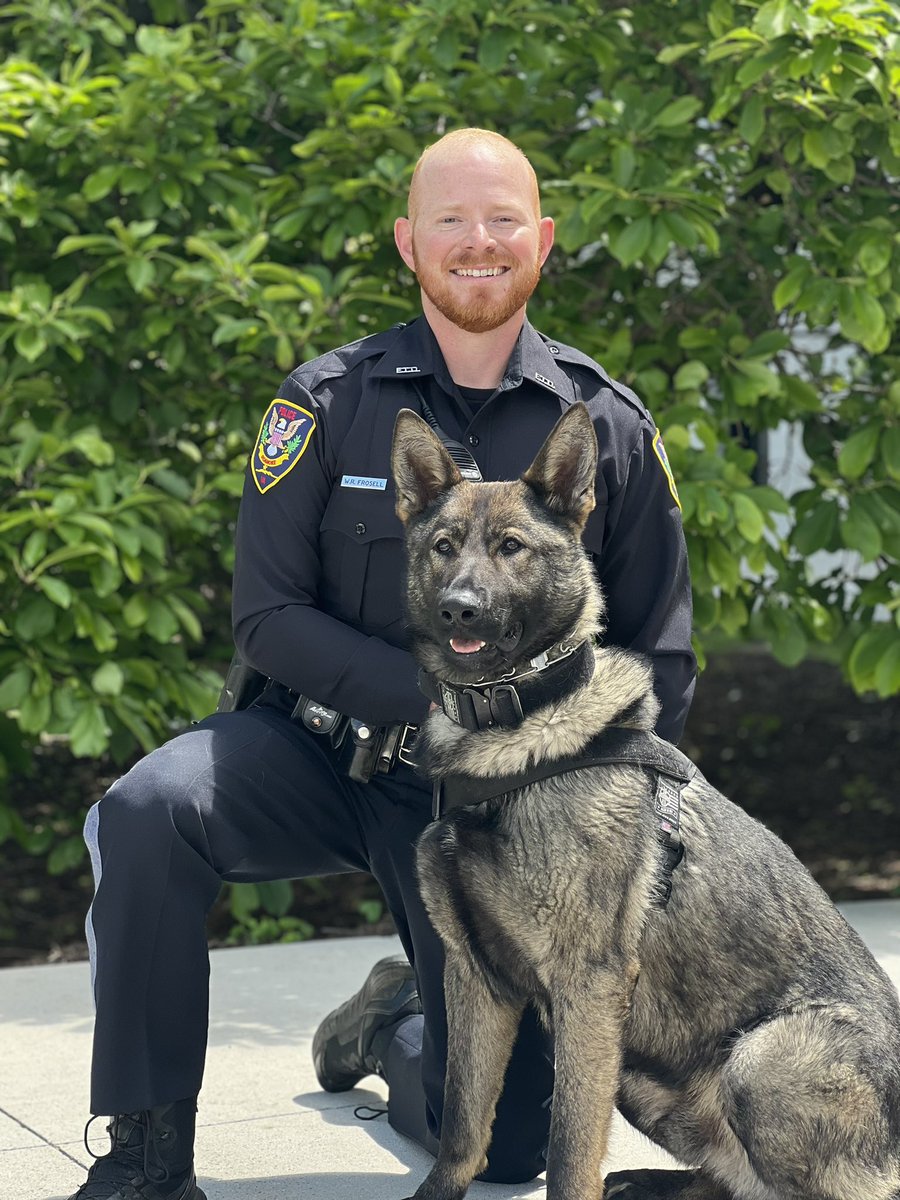 roanokepolice's tweet photo. Meet the newest members of Team RPD – K9 Magnum, K9 Knox, and K9 Vader!

These dogs are in training to become dual-purpose K9s at RPD.
The bond between an officer and their K9 partner is incredibly special, and we can’t wait to see what these new duos will accomplish together! https://t.co/Gjmx88KZvo