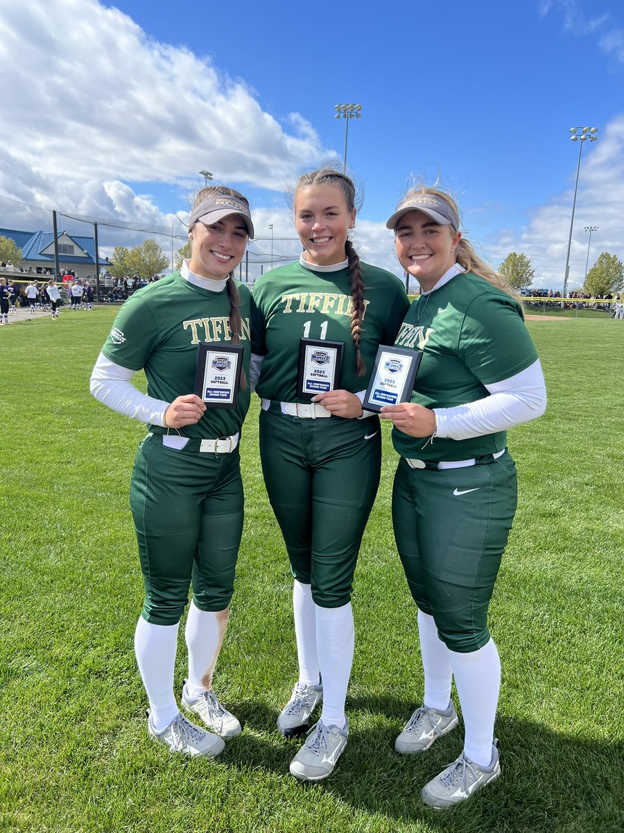 TiffinUSoftball's tweet photo. Congrats to our ALL-CONFERENCE GONS 🔥

2nd Team All-GMAC 
#2 Taylor Whalen - SR, OF 
#11 Claire Feldkamp - JR, P 
#21 Molly Koesters - FR, 1B 

3rd Team All-GMAC 
#6 Aubrie Harper - SO, OF 
#23 Maci Head - SO, 3B 
#34 Michelle Rodkey - FR, Utility https://t.co/jcCjdecXFK