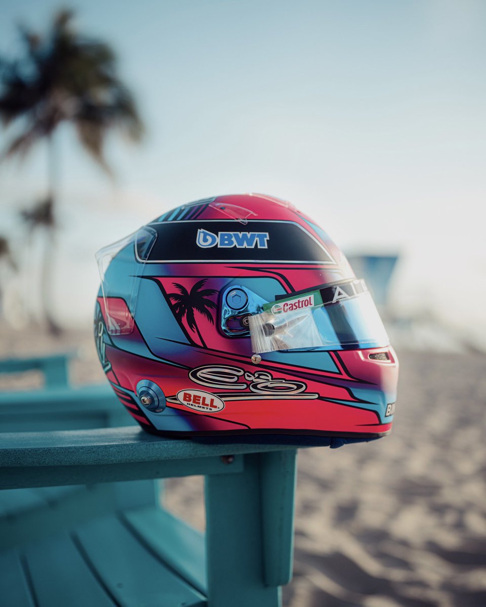 OconEsteban's tweet image. tropic like it’s hot 😎🌴 #MiamiGP