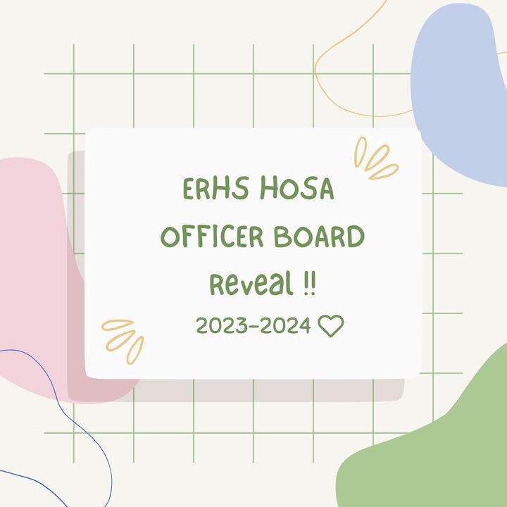 ERHS HOSA tweet media