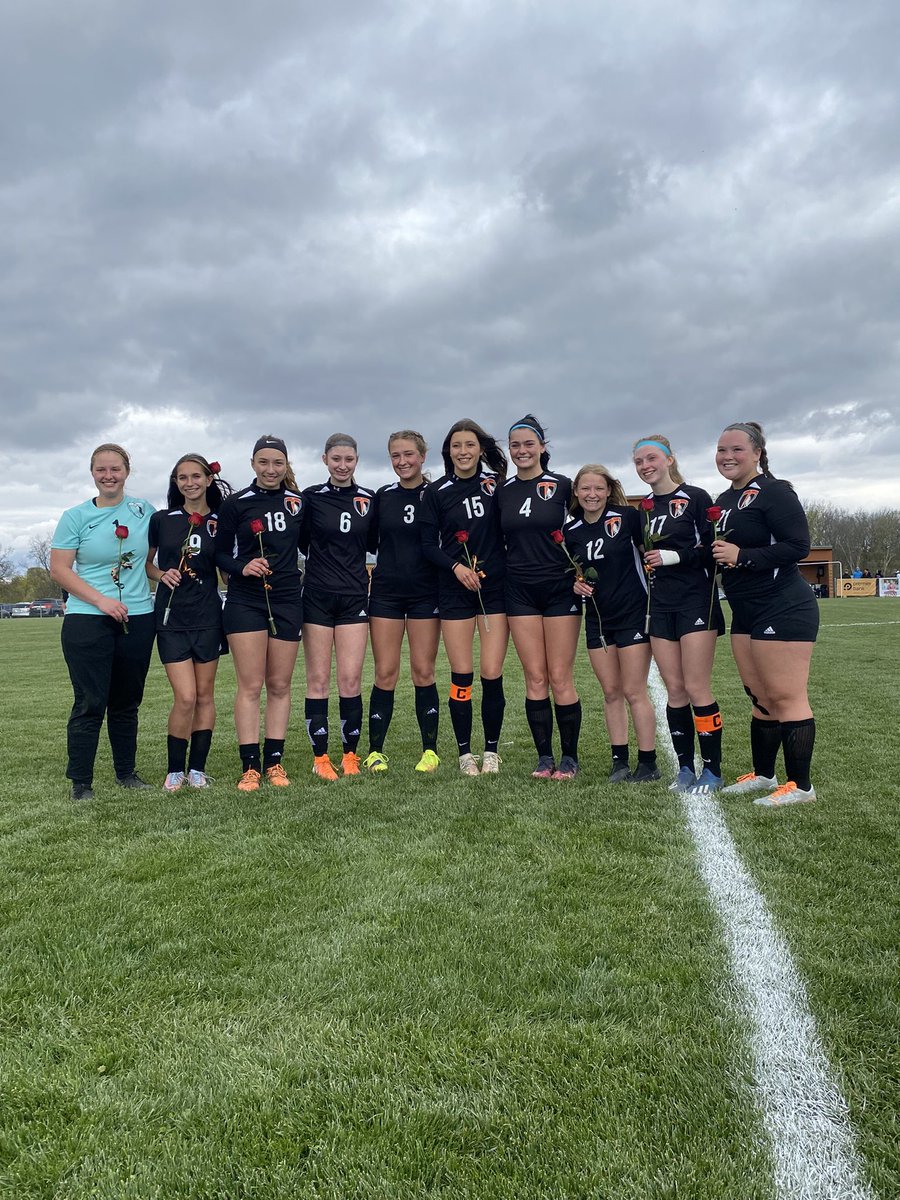 Thank you seniors! Come support <a href="/TecumsehGSoccer/">Tecumseh Girls Soccer</a> vs. Jackson! #rolltribe