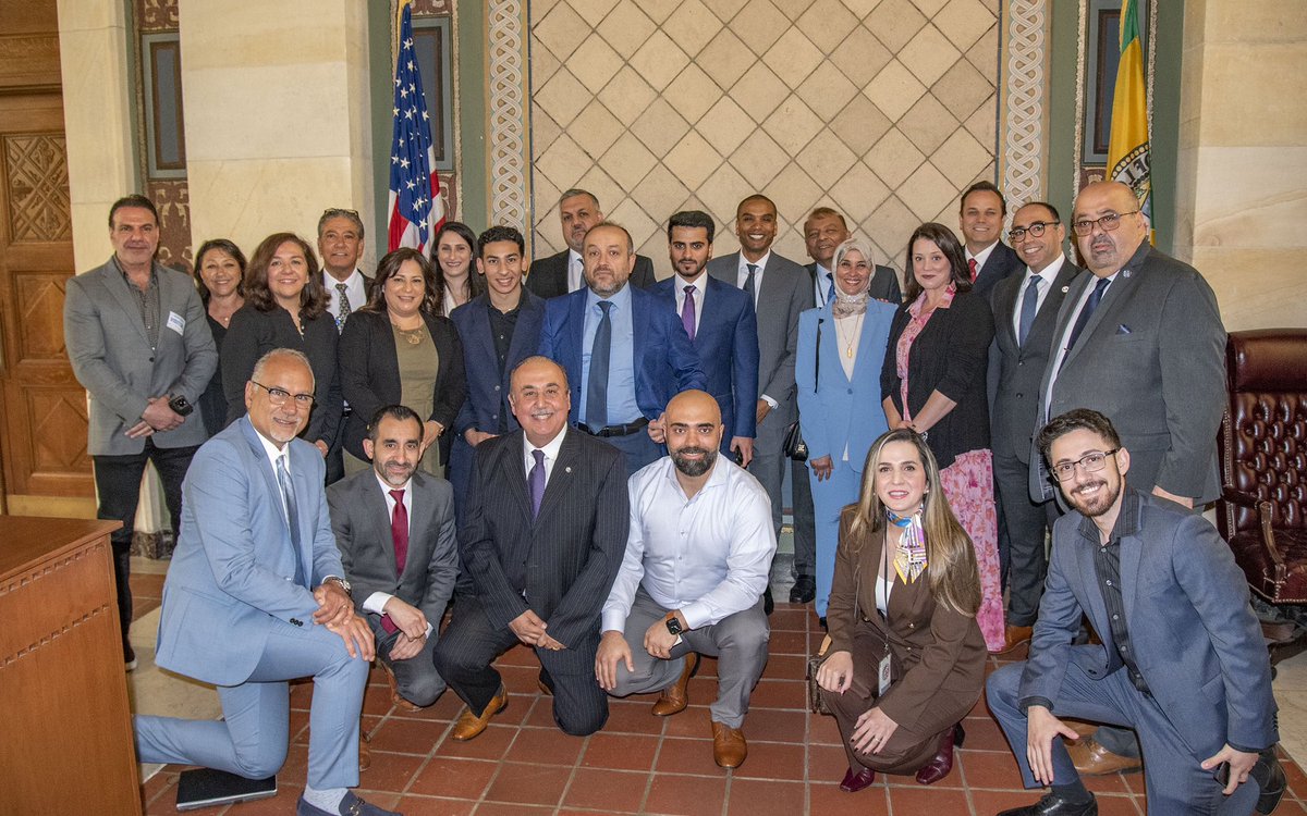 Thank you <a href="/LACityDPW/">LA City Public Works</a> Board for highlighting #ArabAmericanHeritageMonth and honoring individuals from all 5 Bureaus. We are especially proud of our Civil Engineer, Areij Alnajjar for her hard work and dedication to StreetsLA. Congratulations all!