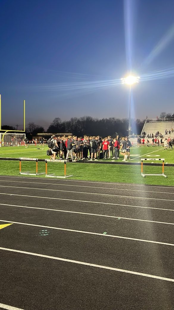 Your NP Comets win the RRC Boys TnF title for the third year in a row! This team battled all night through some adversity and stayed the course! So proud of them and love them all! #CometStrong # CometPride!
