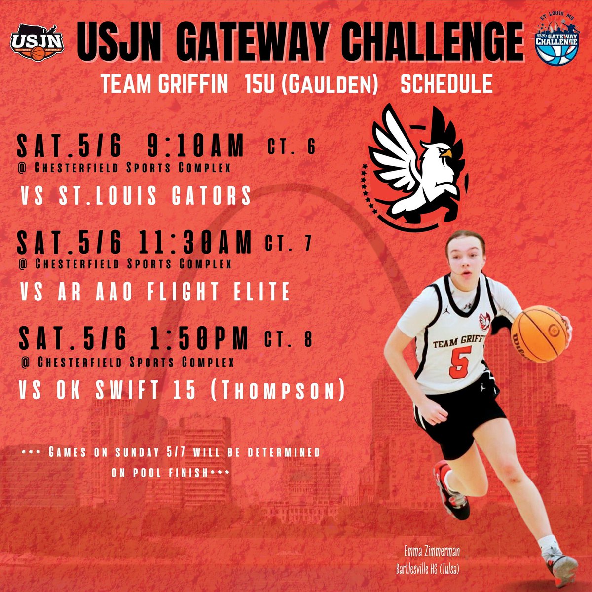 Team Griffin ‘26 (@teamgriffin26) on Twitter photo Schedule for this weekend <a href="/USJN/">USJN</a> #GatewayChallenge come watch this talented group of players! @TeamGriffinGBB <a href="/OklahomaRecruit/">Allner Sports Consulting</a> <a href="/SATXrecruiting/">NSR Texas (South, Central, East Texas)</a> <a href="/Alexisgaulden10/">Alexis Gaulden</a> <a href="/okmagiccoach/">Chuck Cobbins</a> Schedule for this weekend <a href="/USJN/">USJN</a> #GatewayChallenge come watch this talented group of players! @TeamGriffinGBB <a href="/OklahomaRecruit/">Allner Sports Consulting</a> <a href="/SATXrecruiting/">NSR Texas (South, Central, East Texas)</a> <a href="/Alexisgaulden10/">Alexis Gaulden</a> <a href="/okmagiccoach/">Chuck Cobbins</a>