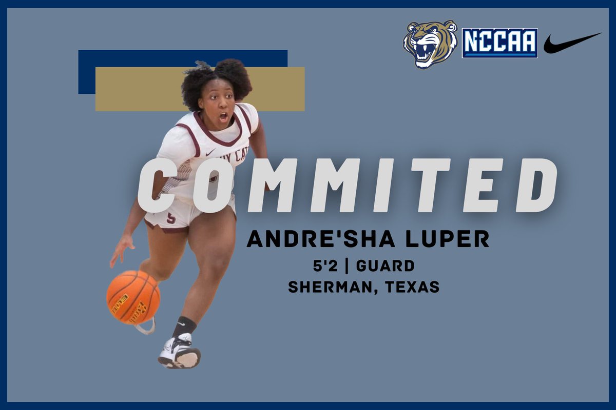 The Lady Tigers would love to welcome Andre’sha Luper to the family!!! #TRUST