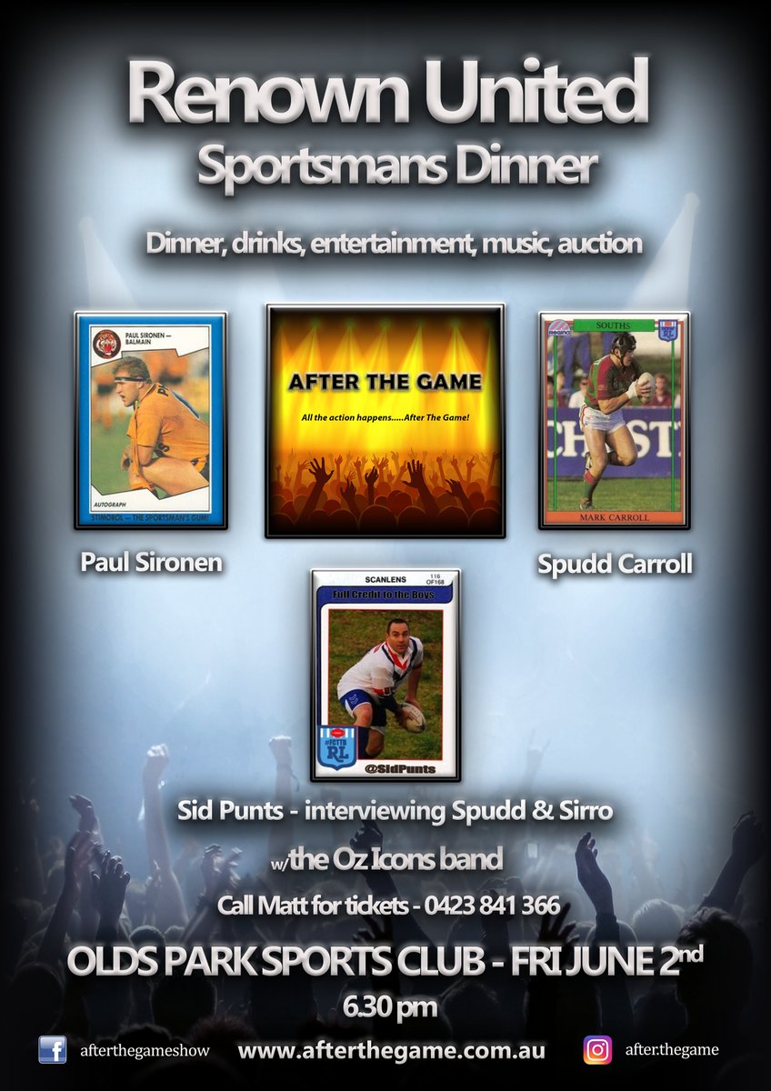 After The Game on Twitter "There are still a few tickets left for our