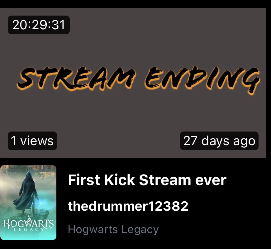 Thedrummer12383's tweet photo. My first stream on kick was 28 days ago. I have been streaming every day since. I'm going live in 30 minutes on kick. Look out for the link! 
#Kick #KickStreamer #KickPlatform #Streamer #VideoGames #AMonth #1Month #Games #Gaming #27Days https://t.co/n4UYLL5nyQ