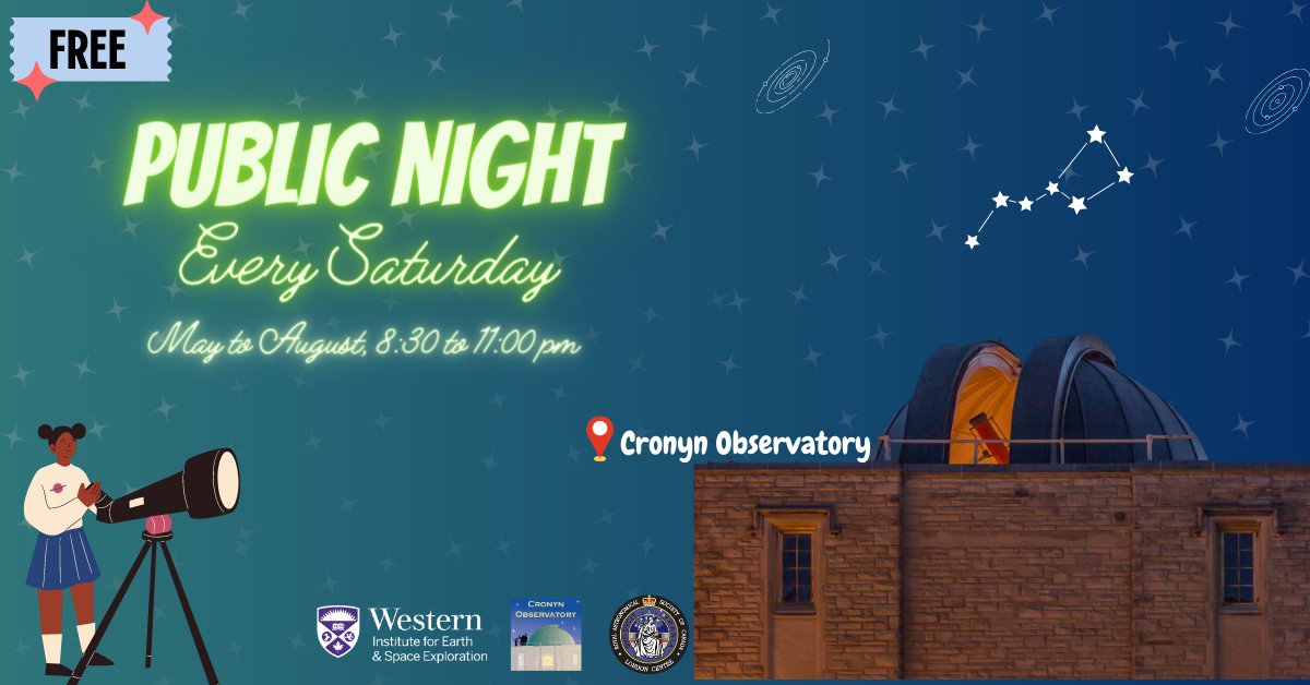 Cronyn Observatory tweet media