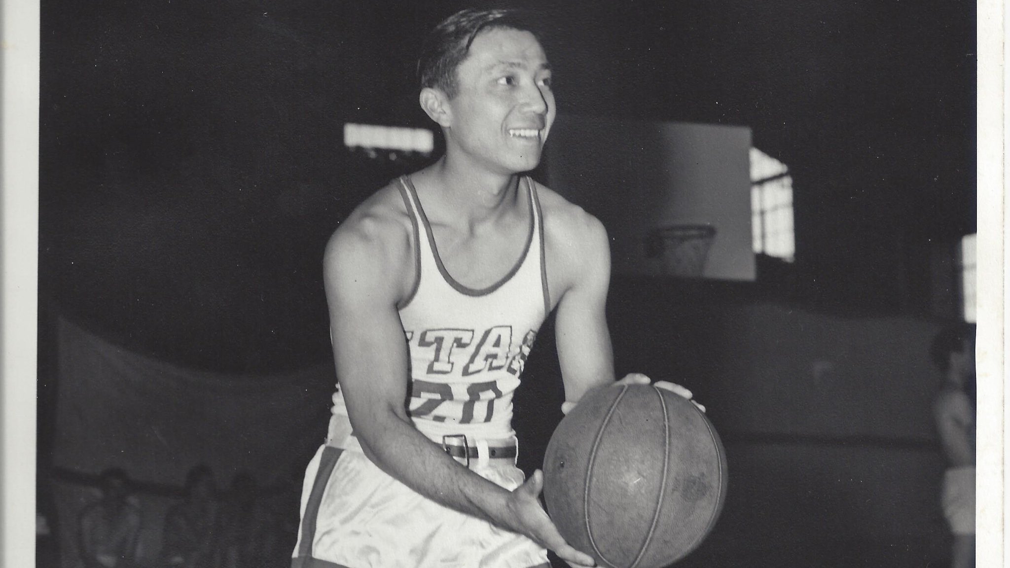 Wat Misaka, the first non-white professional basketball player