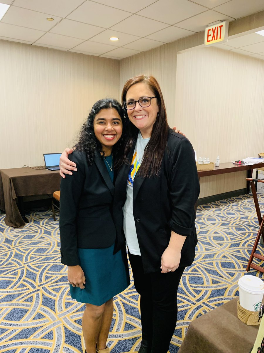 Rajagopalan_Pri's tweet photo. Continuing our annual @TheASNR  tradition - with @acireta at #ASNR23! Shout out to the magic happening behind the scenes and people working tirelessly in making that happen! #speakerreadyroom https://t.co/WD7MLQMsvb