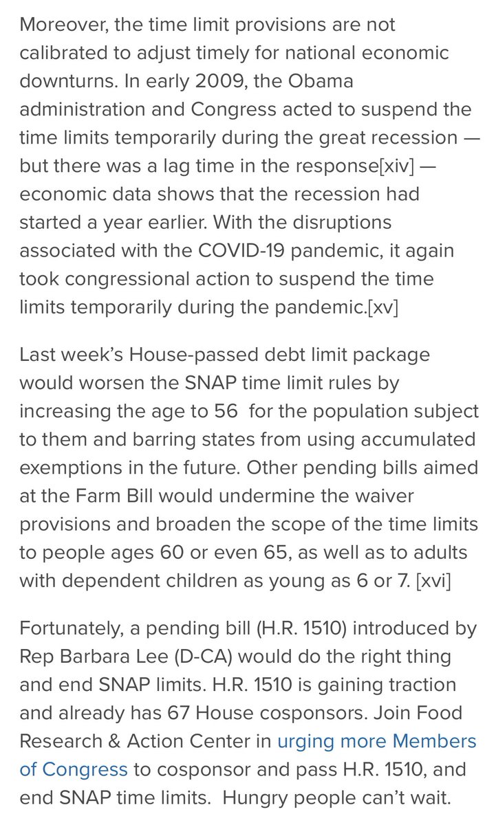 cheyne_andrew's tweet image. #SNAPmatters as our nation’s best defense to fight #hunger

The #FarmBill should adopt @RepBarbaraLee #HR1510 to abolish the cruel time limit on food aid one and for all!