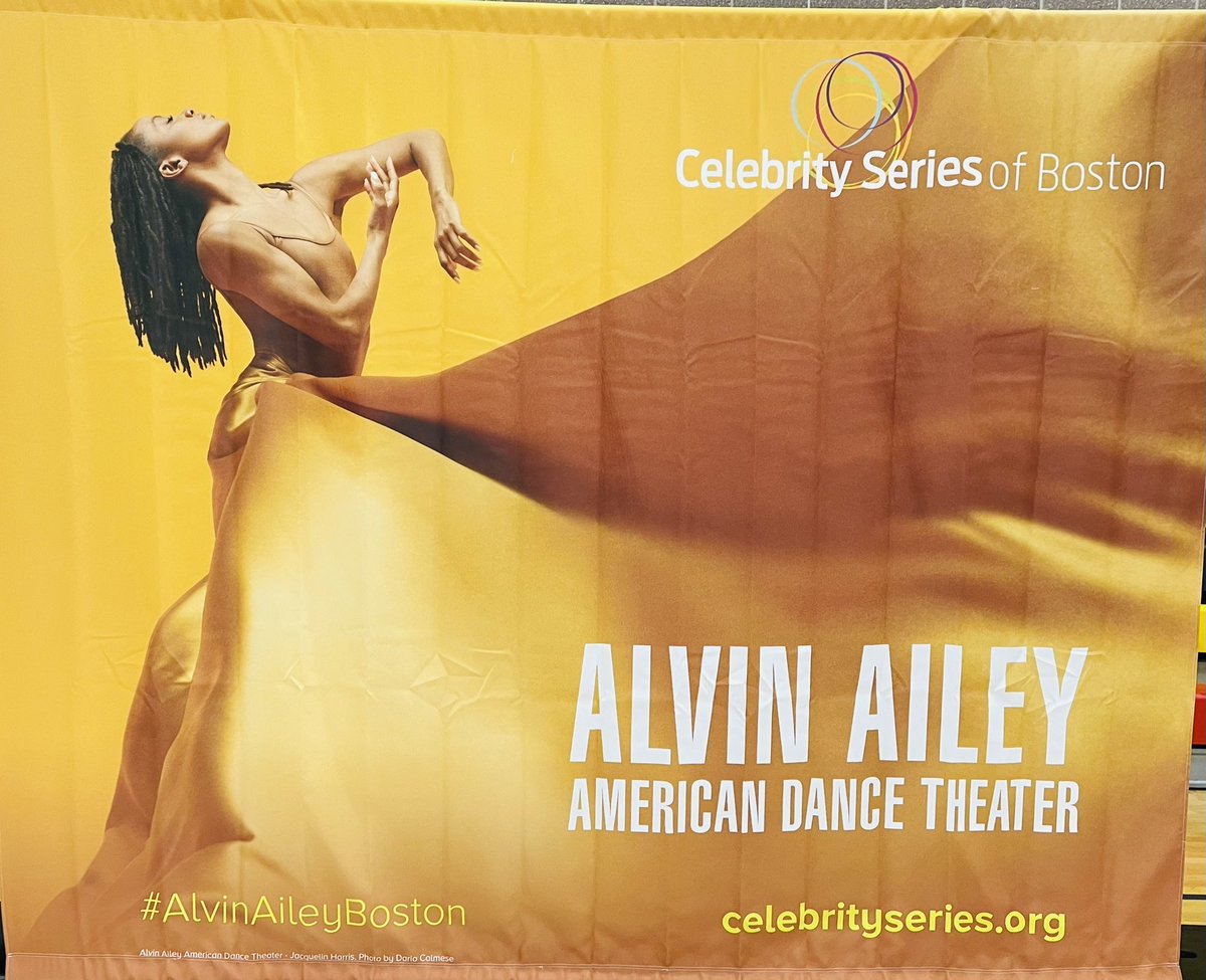 I love to talk about science and do research, but performing Revelations and Night Creature with #AlvinAiley dancers is definitely a highlight of my life. Thank you, @celebrityseries for this amazing opportunity!