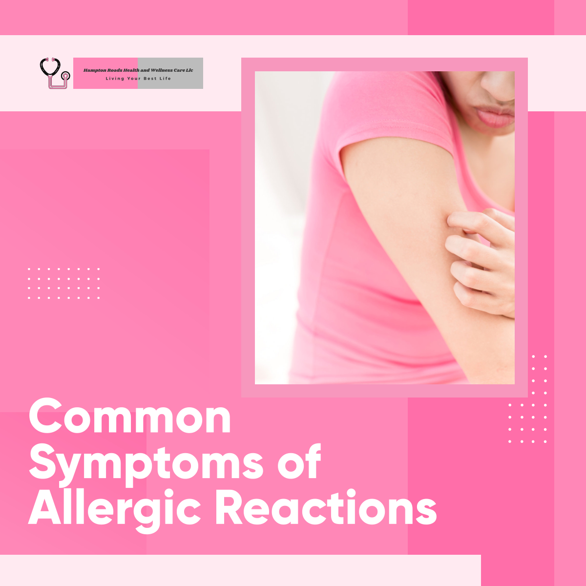 Allergic reactions occur when the body's immune system overreacts to a substance that it perceives as a threat, such as pollen, food, medications, or insect stings. 

Read more: facebook.com/HRHealthandWel…

#AllergicReactions #FamilyClinicServices #ChesapeakeVA