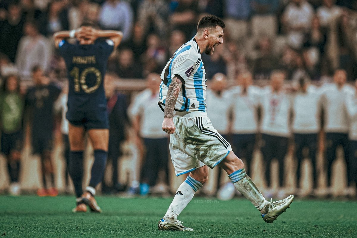 Y sí... Messi les va a doler toda la vida.